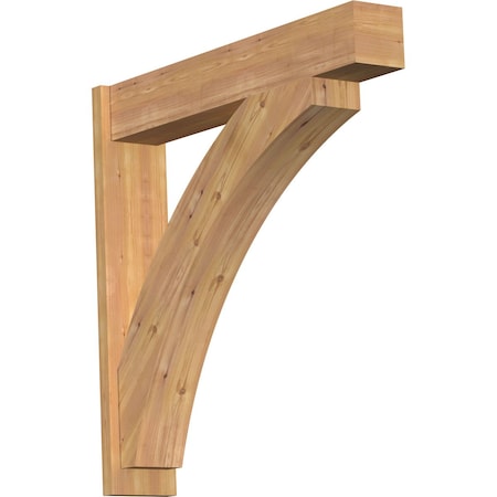 Thorton Block Smooth Outlooker, Western Red Cedar, 7 1/2W X 40D X 40H